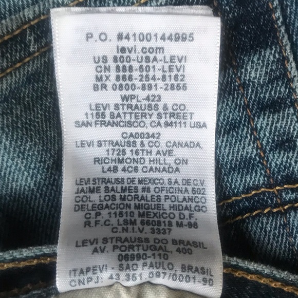 Levi’s Original Button Fly 501 Jeans, Size 34X32 - Picture 8 of 8